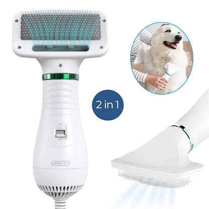 Portable  2 In 1 Dog Hair Dryer Happy Paws Haven .