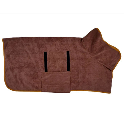 Premium Dog Bathrobe – Ultra-Absorbent Microfiber