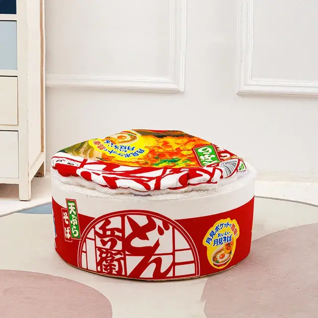 Stylish and cozy Instant Noodle Nest Bed, ideal for pets who love to nap and relax.